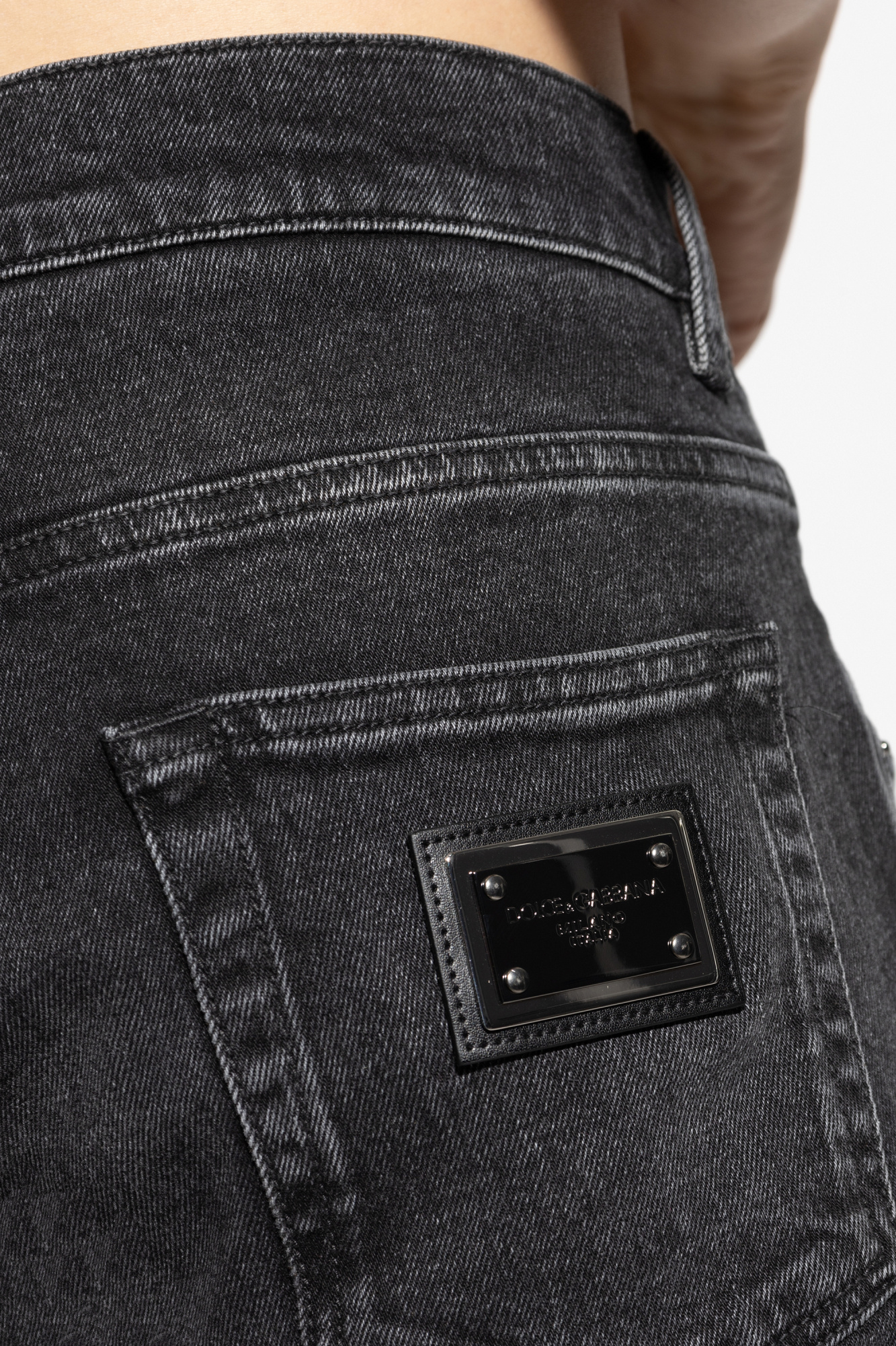 Black Slim-fit jeans Dolce & Gabbana - Vitkac Canada